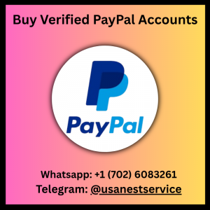 Buy Verified PayPal Accounts