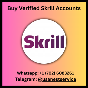 Buy Verified Skrill Accounts