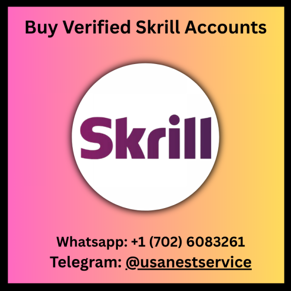 Buy Verified Skrill Accounts